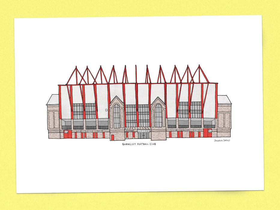 Barnsley Football Club - A3 Illustration Print