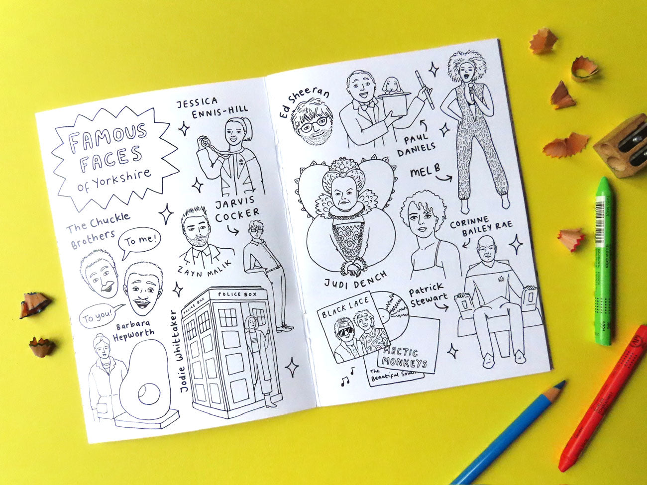 A Very Yorkshire Colouring Book