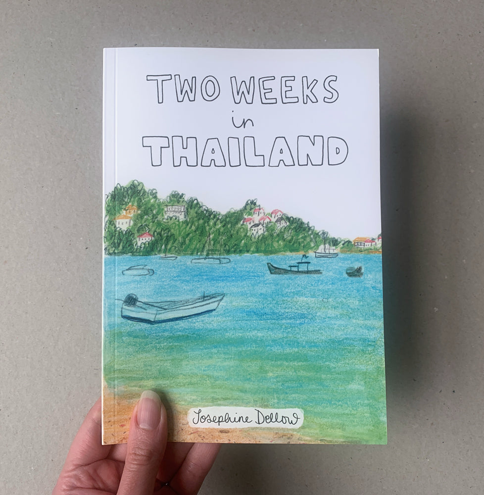 Two Weeks in Thailand - A Sketchbook Comic Travel Diary Zine