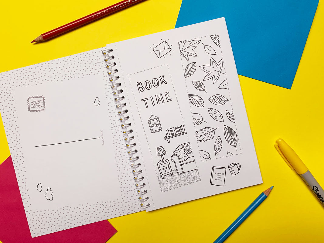 Nice Things to Send to a Friend - Activity book