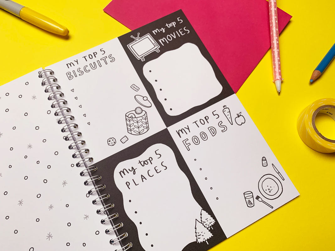 Nice Things to Send to a Friend - Activity book