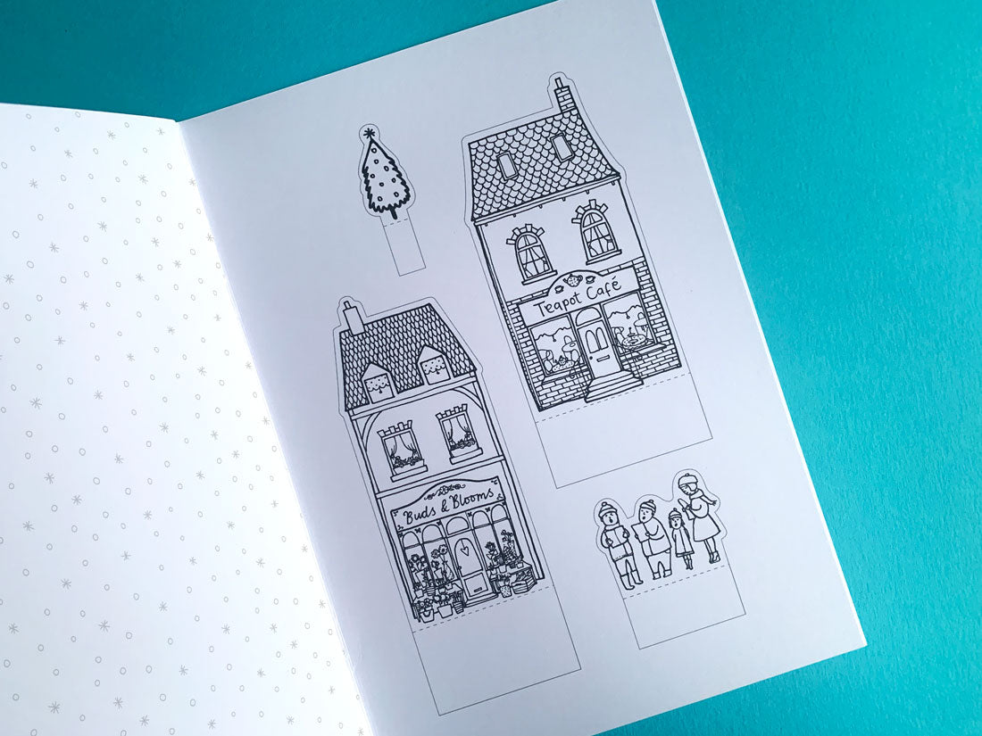 Paper Village - Craft Activity Book