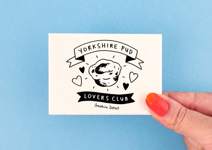 Yorkshire Pud Lovers Club Fridge Magnet