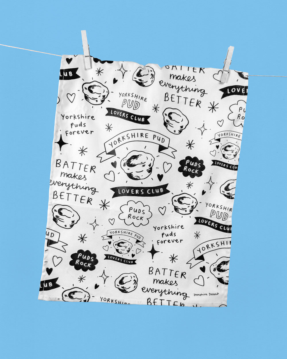 Yorkshire Puds Lovers Tea Towel