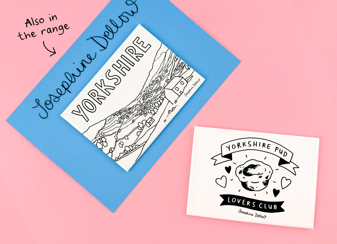 Yorkshire Pud Lovers Club Fridge Magnet