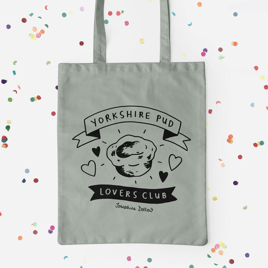 Yorkshire Pud Lovers Club - Screen Printed Tote Bag