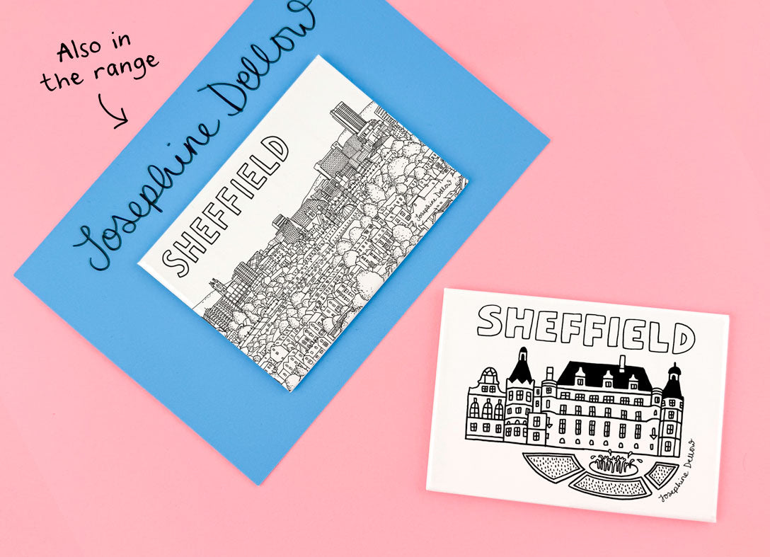 Sheffield Town Hall Fridge Magnet