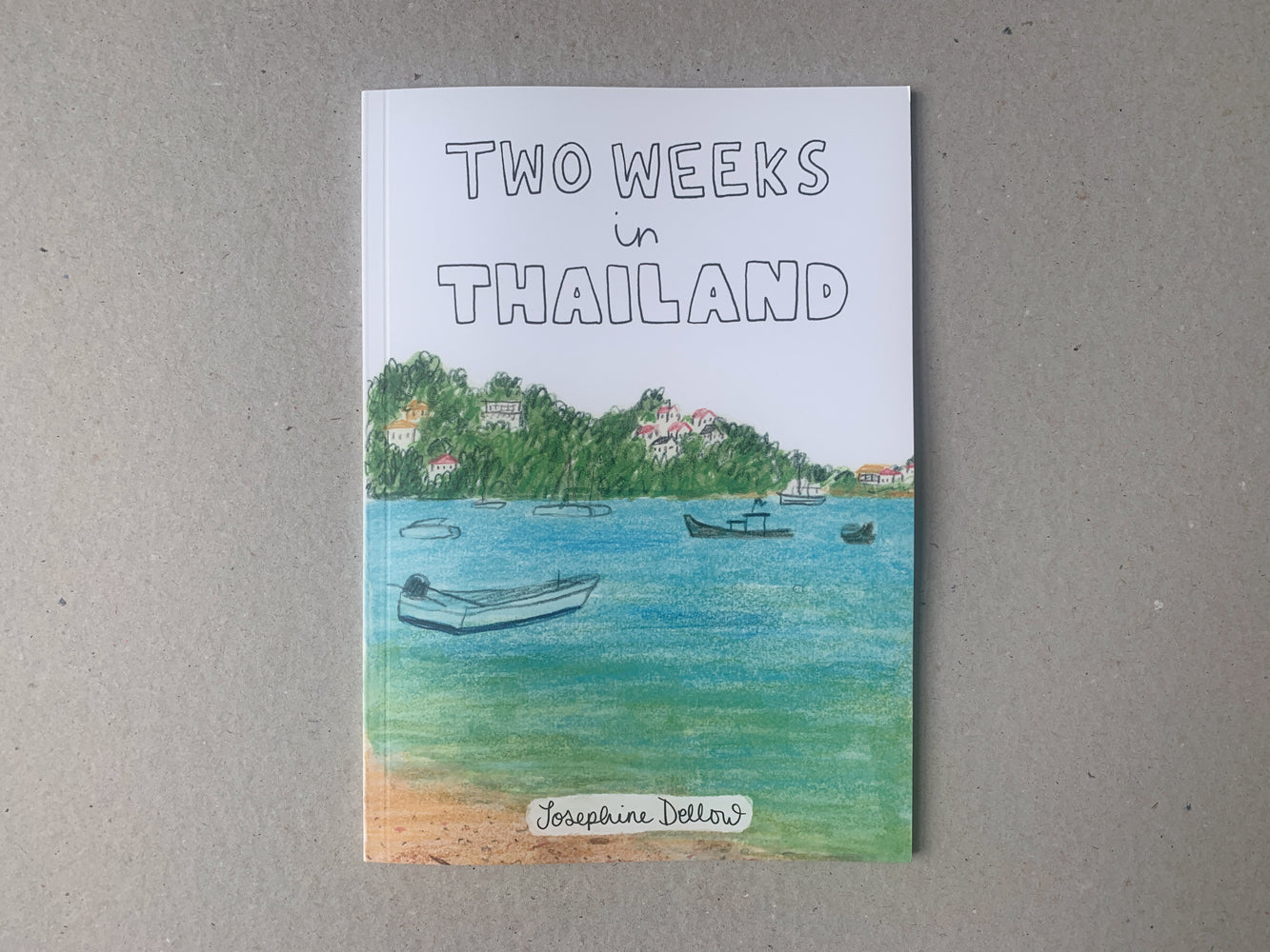 Two Weeks in Thailand - A Sketchbook Comic Travel Diary Zine