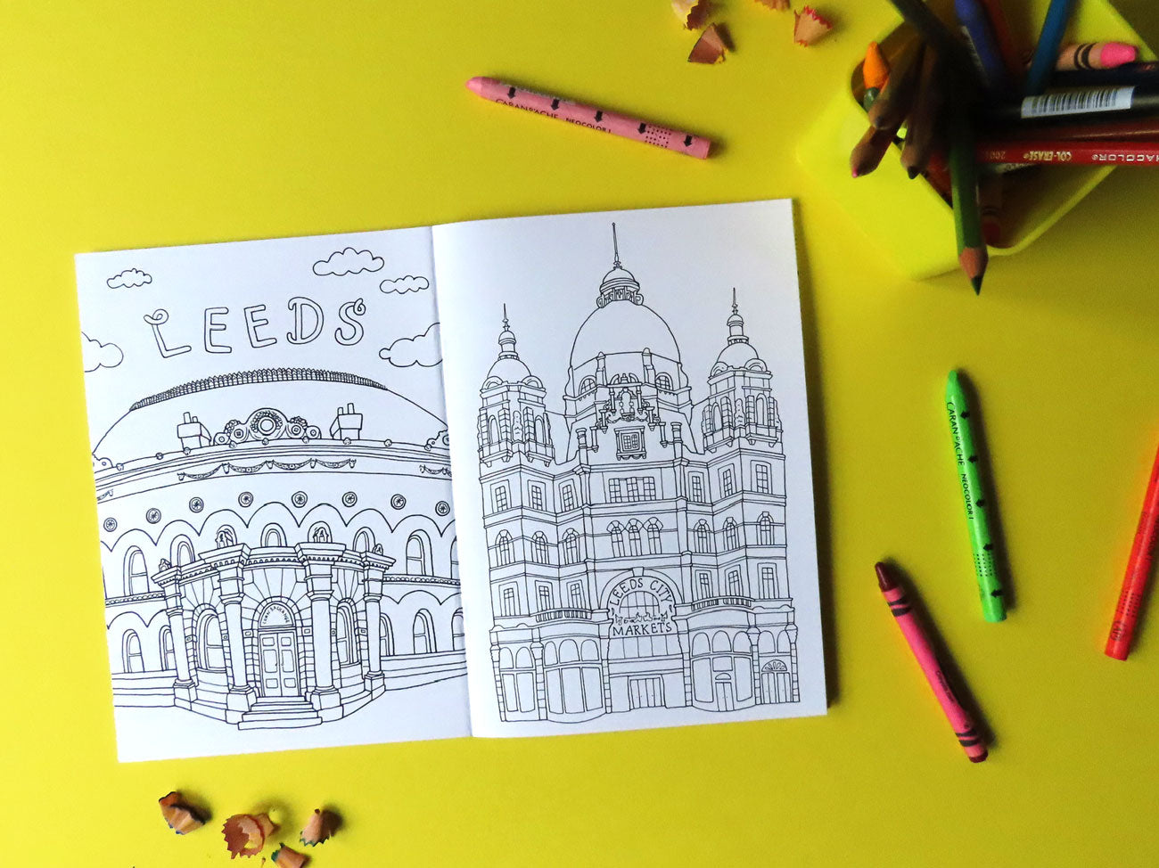 A Very Yorkshire Colouring Book