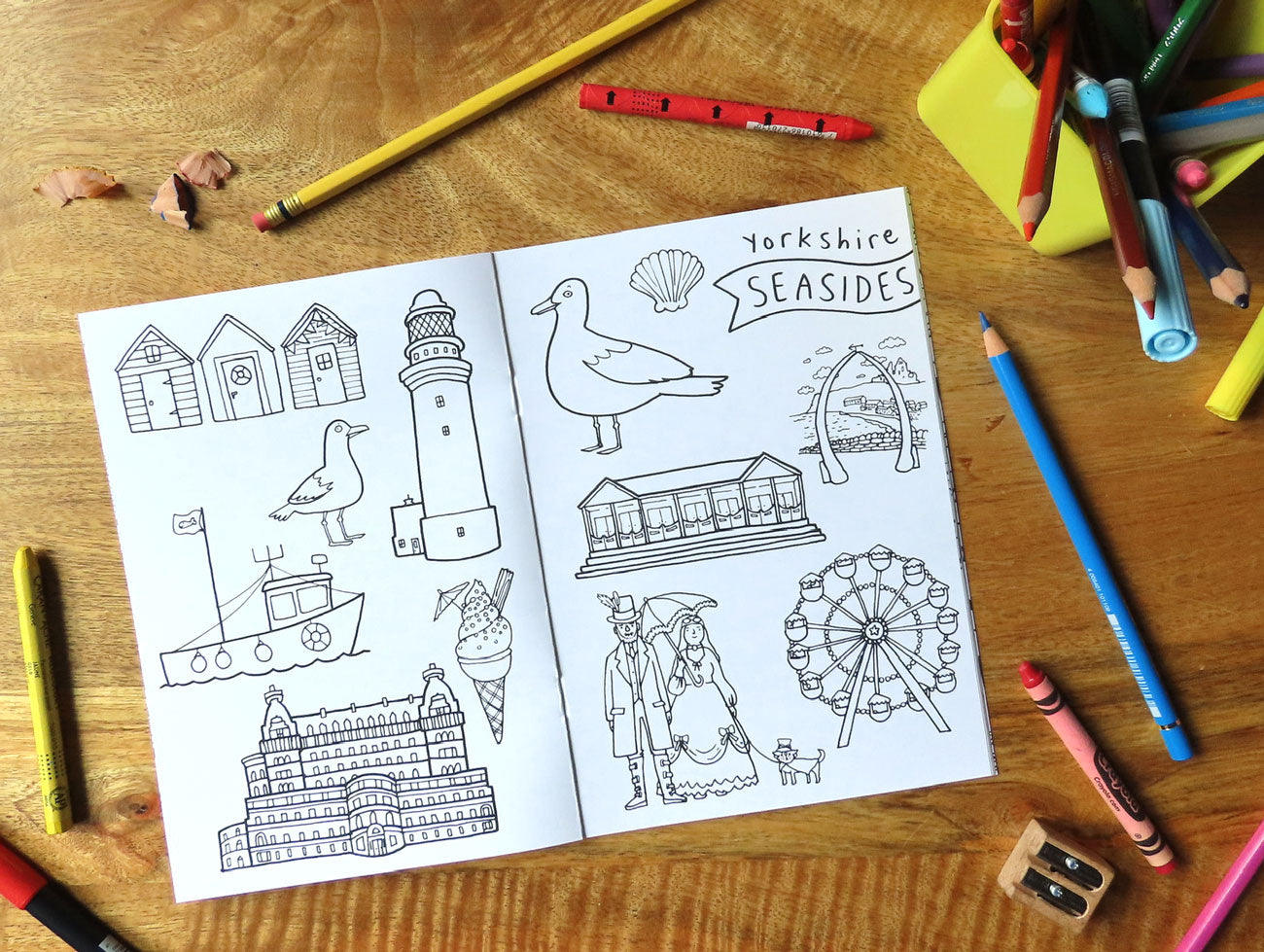 A Very Yorkshire Colouring Book