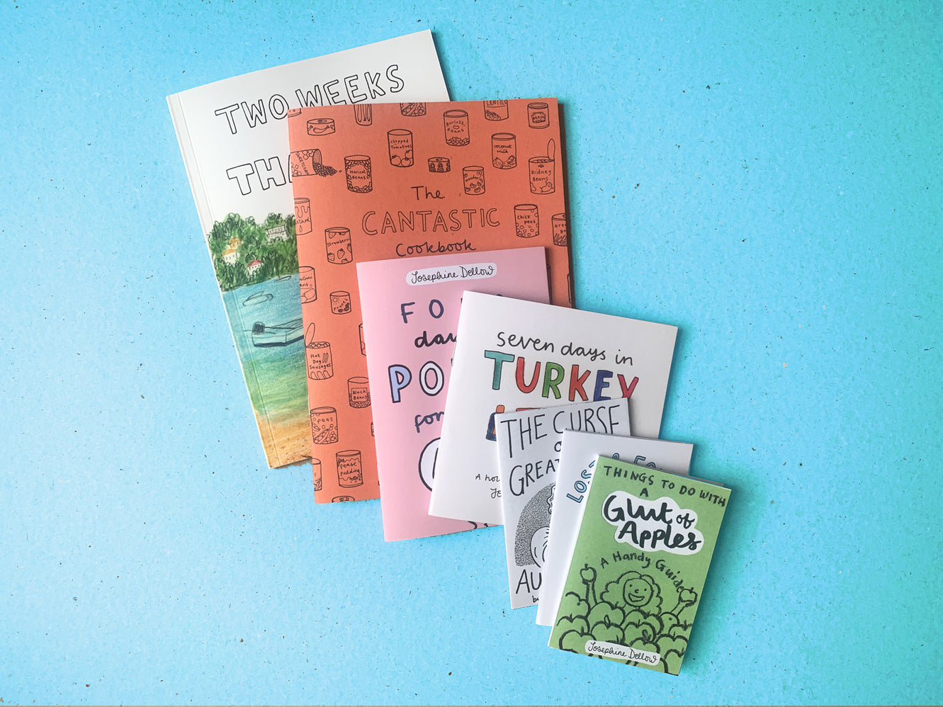 All Zines Bundle - food, travel, humour & comic diaries
