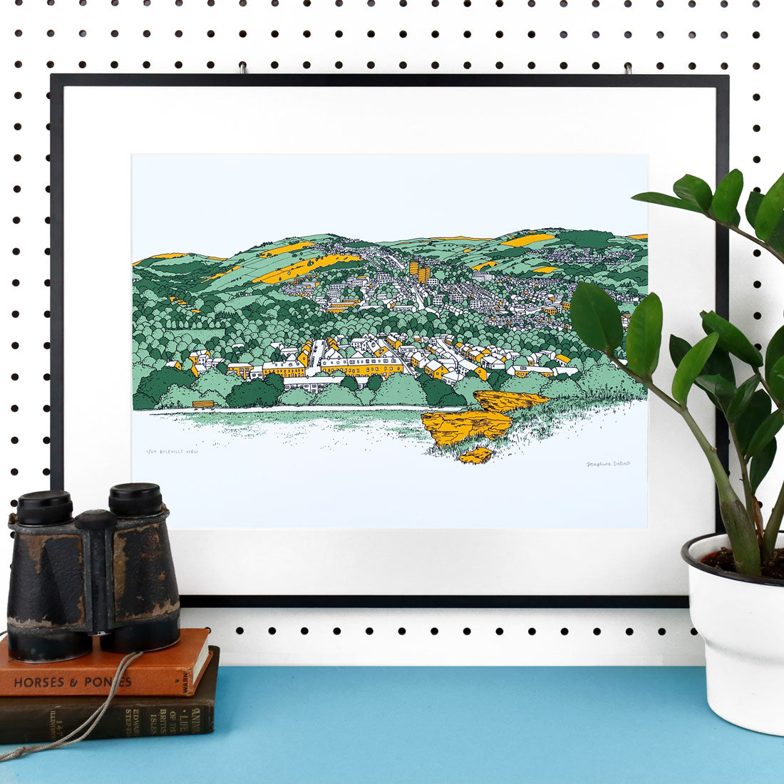 Bolehills View Screen Print