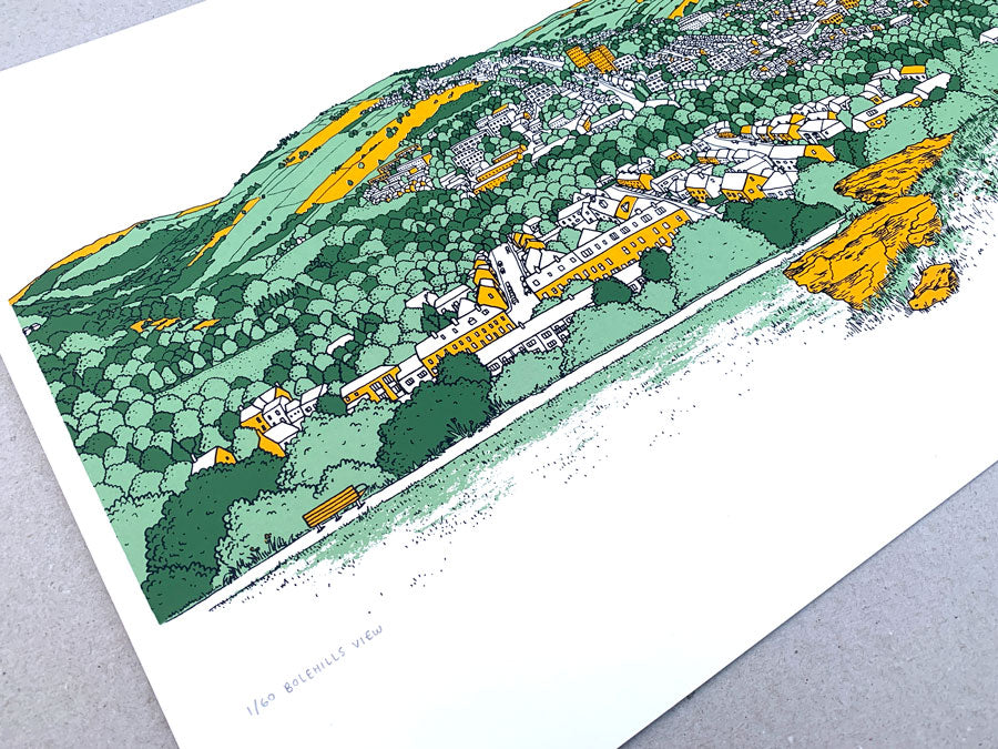 Bolehills View Screen Print