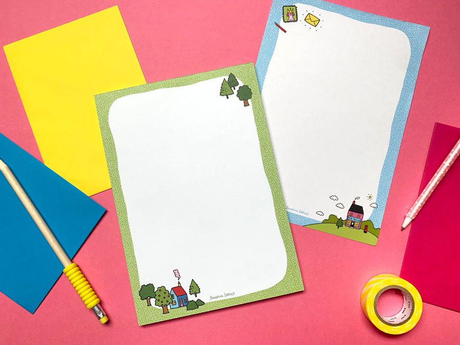 Letter Paper - Cute Cottage
