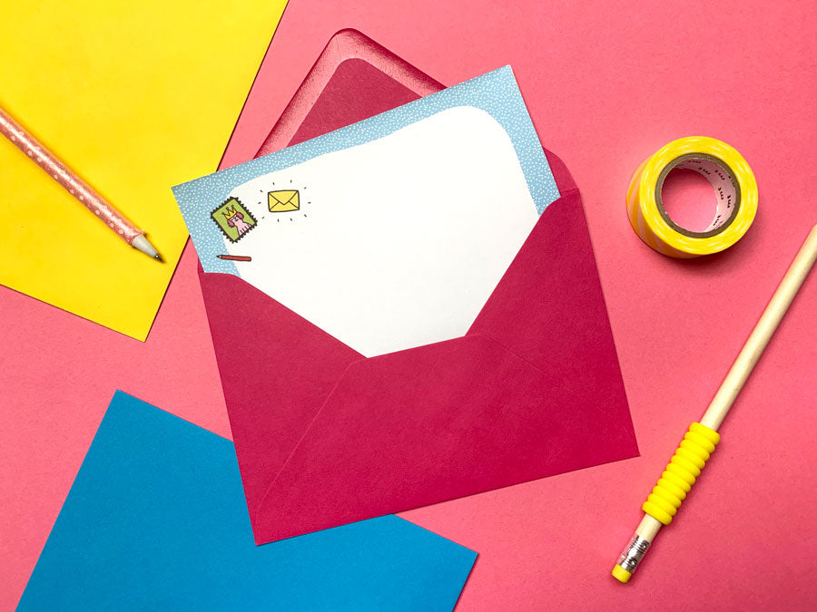 Letter Paper - Cute Postie