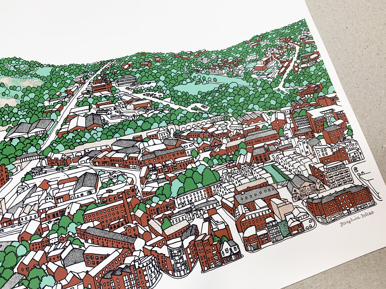 Kelham Island View Screen Print
