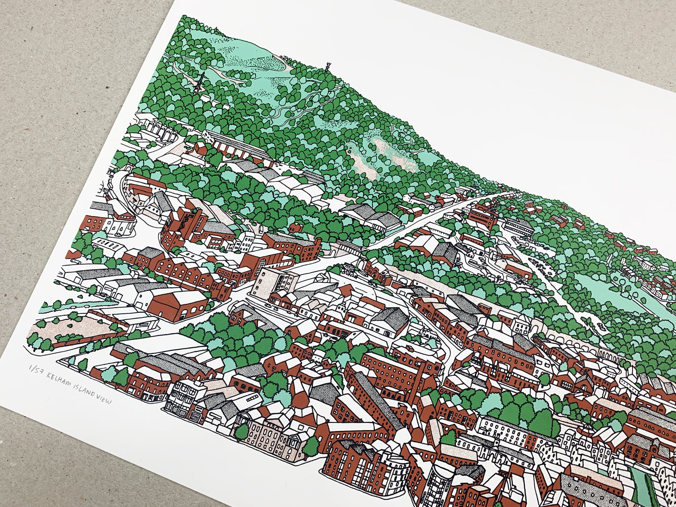 Kelham Island View Screen Print