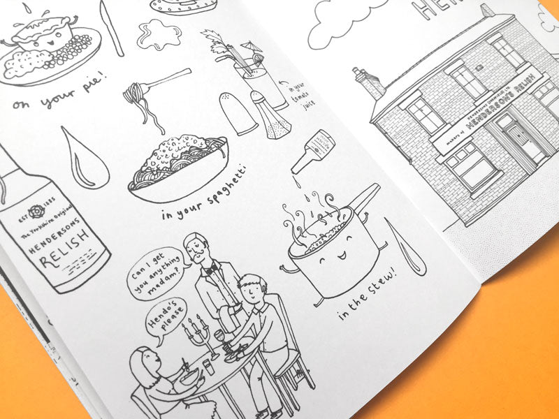 A Very Sheffield Colouring Book