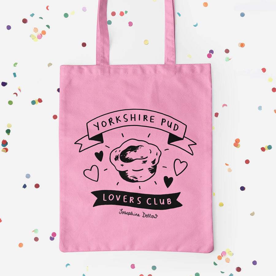 Yorkshire Pud Lovers Club - Screen Printed Tote Bag