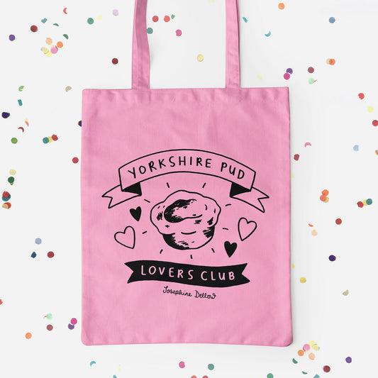Yorkshire Pud Lovers Club - Screen Printed Tote Bag