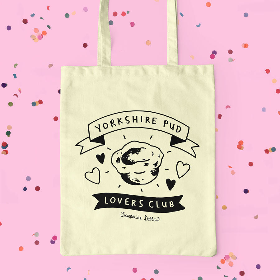 Yorkshire Pud Lovers Club - Screen Printed Tote Bag