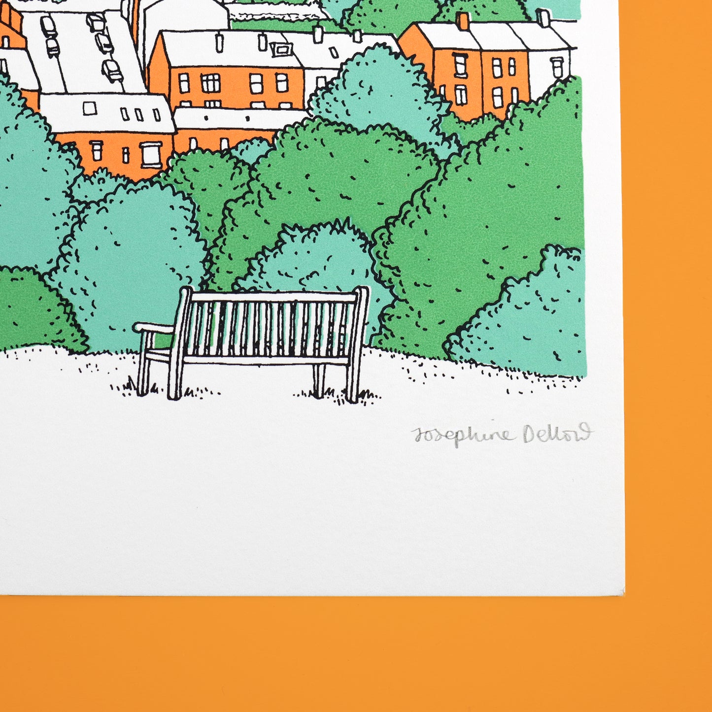 Sheffield View Screen Print