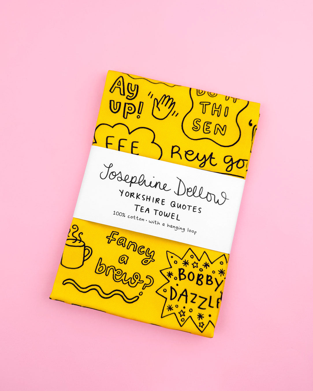 Yorkshire Quotes Tea Towel