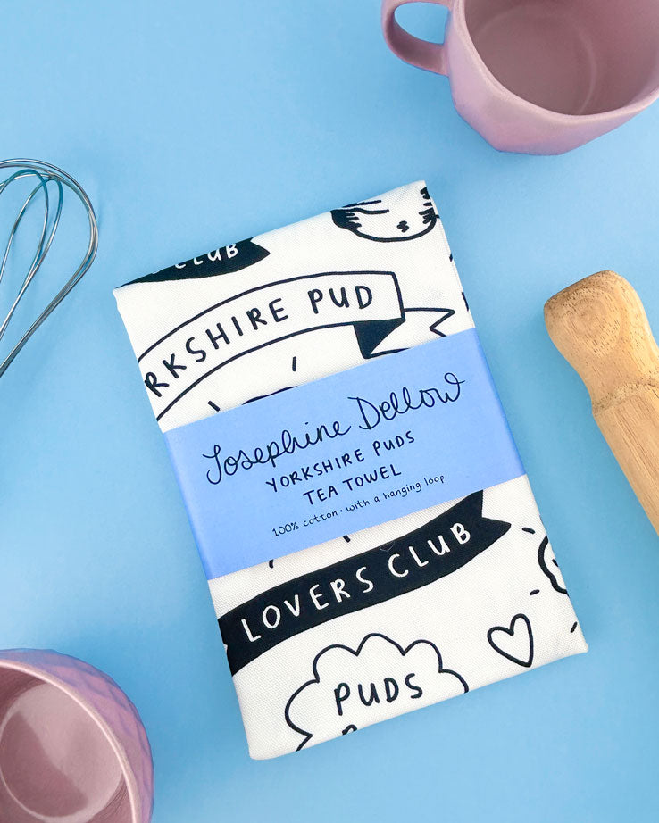 Yorkshire Puds Lovers Tea Towel